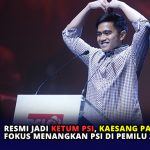 Resmi jadi Ketum PSI, Kaesang Pangarep Fokus Menangkan PSI di Pemilu 2024