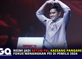 Resmi jadi Ketum PSI, Kaesang Pangarep Fokus Menangkan PSI di Pemilu 2024