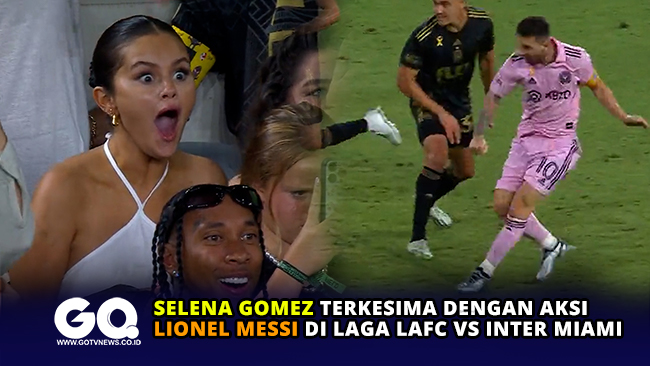 Selena Gomez Terkesima dengan Aksi Lionel Messi di Laga LAFC vs Inter Miami