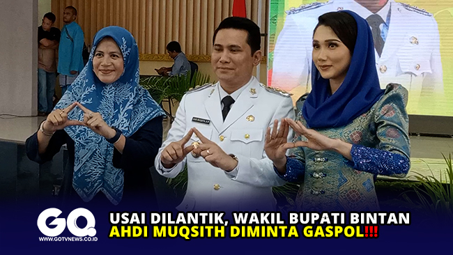 Usai Dilantik, Wakil Bupati Bintan Ahdi Muqsith Diminta Gaspol