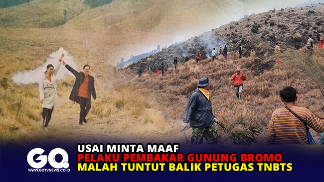 Usai Minta Maaf, Pelaku Pembakar Gunung Bromo Malah Tuntut Balik Petugas TNBTS