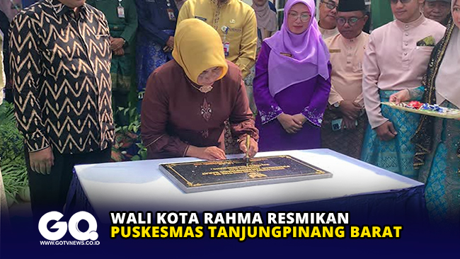 Wali Kota Rahma Resmikan Puskesmas Tanjungpinang Barat
