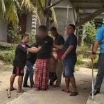 Kakek di Karimun Bersimbah Darah Dibacok Cucunya