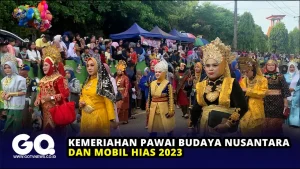 Kemeriahan Pawai Budaya Nusantara dan Mobil Hias di Tanjungpinang