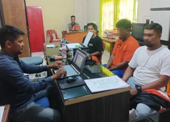 Polsek Gunung Kijang Amankan 3 Pencuri Sepeda Motor