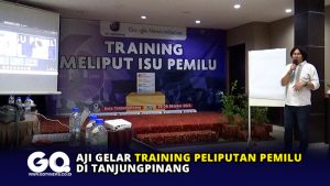 AJI Gelar Training Peliputan Pemilu di Tanjungpinang