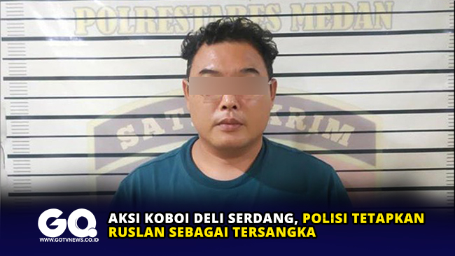 Aksi Koboi Deli Serdang, Polisi Tetapkan Ruslan Sebagai Tersangka