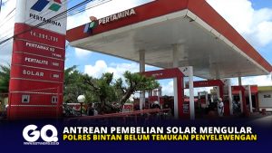 Antrean Pembelian Solar Mengular, Polres Bintan Belum Temukan Penyelewengan