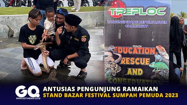 Antusias Pengunjung Ramaikan Stand Bazar Festival Sumpah Pemuda 2023