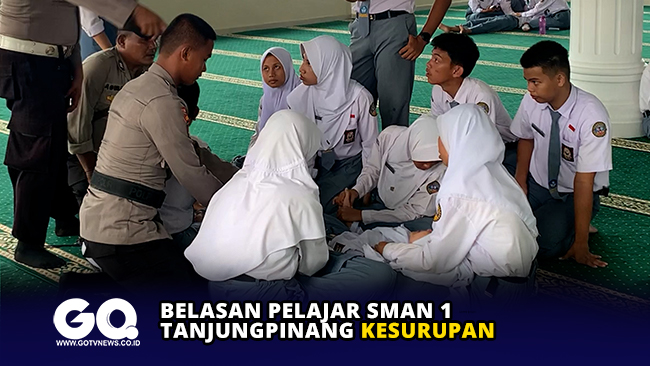 Belasan Pelajar SMAN 1 Tanjungpinang Kesurupan
