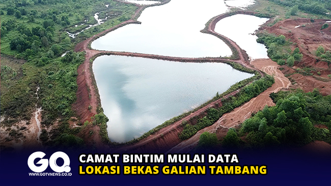 Camat Bintim Mulai Data Lokasi Bekas Galian Tambang