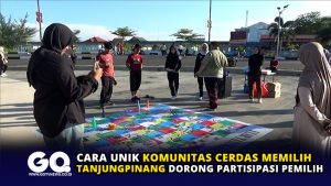 Cara Unik Komunitas Cerdas Memilih Tanjungpinang Dorong Partisipasi Pemilih