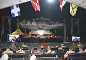 Lantamal IV Batam Adakan Pagelaran Wayang Kulit Semalam Suntuk