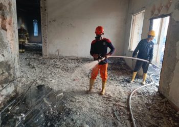 Satu Rumah Hangus Terbakar di Bintan Timur, Korban Terpaksa Mengungsi