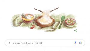 Papeda, Makanan Khas Papua jadi Tema Google Hari Ini