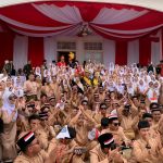 Aksi Flashmob Pelajar SMA 2 Tanjungpinang Sukses Meriahkan Hari Sumpah Pemuda di Gedung Daerah
