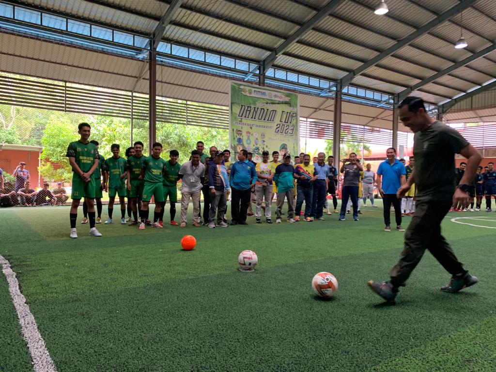 32 Tim Futsal Berlaga di Dandim Cup 2023