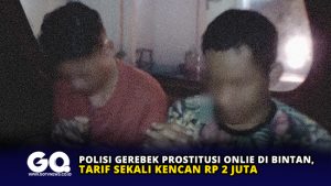 Polisi Gerebek Prostitusi Online di Bintan, Tarif Sekali Kencan Rp 2 Juta