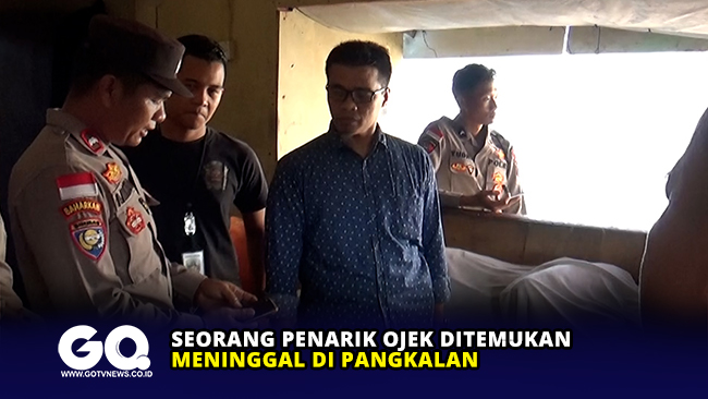 Seorang Penarik Ojek Ditemukan Meninggal di Pangkalan