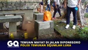 Temuan Mayat di Jalan Diponegoro, Polisi Temukan Sejumlah Luka