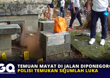 Temuan Mayat di Jalan Diponegoro, Polisi Temukan Sejumlah Luka