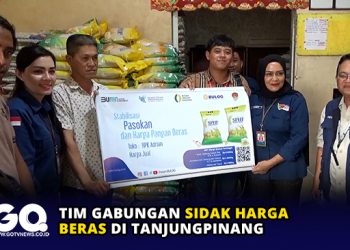 Tim Gabungan Sidak Harga Beras di Tanjungpinang