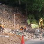 Dinas PUPR Tanjungpinang Mulai Perbaiki Dinding Taman Gurindam yang Longsor