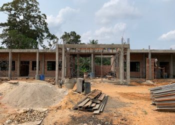 Dinas PUPR Tanjungpinang Gesa Pembangunan SMPN 17