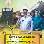 Besok, Ada Bazar Pasar Murah di Halaman MPP Tanjungpinang