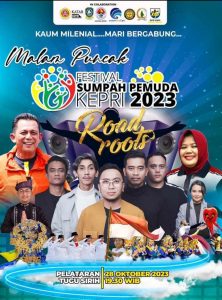 Road Roots Meriahkan Malam Puncak Festival Sumpah Pemuda di Tanjungpinang