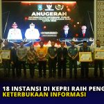 18 Instansi di Kepri Raih Penghargaan Keterbukaan Informasi
