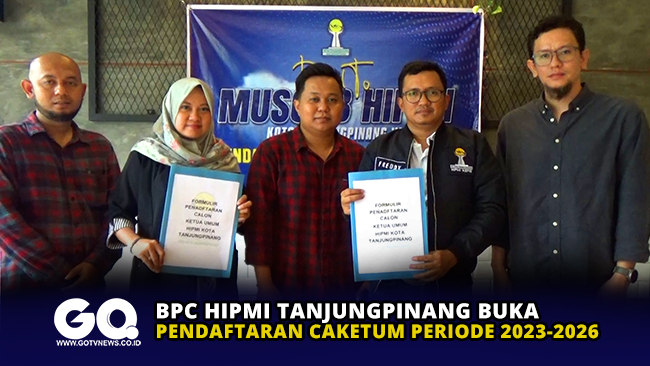 BPC HIPMI Tanjungpinang Buka Pendaftaran Caketum Periode 2023-2026