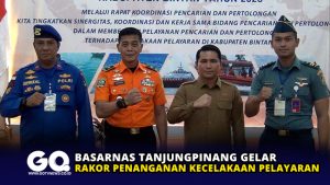 Basarnas Tanjungpinang Gelar Rakor Penanganan Kecelakaan Pelayaran