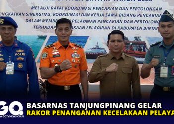 Basarnas Tanjungpinang Gelar Rakor Penanganan Kecelakaan Pelayaran