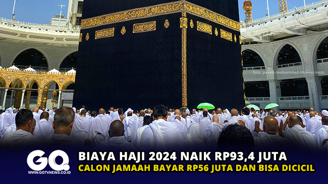 Biaya Haji 2024 Naik Rp93,4 Juta, Calon Jamaah Bayar Rp56 Juta dan Bisa Dicicil