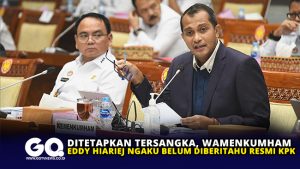 Ditetapkan Tersangka, Wamenkumham Eddy Hiariej Ngaku Belum Diberitahu Resmi KPK