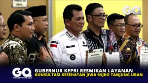 Gubernur Kepri Resmikan Layanan Konsultasi Kesehatan Jiwa RSJKO Tanjung Uban