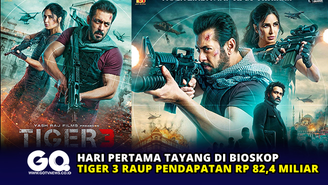 Hari Pertama Tayang di Bioskop, Tiger 3 Raup Pendapatan Rp 82,4 Miliar