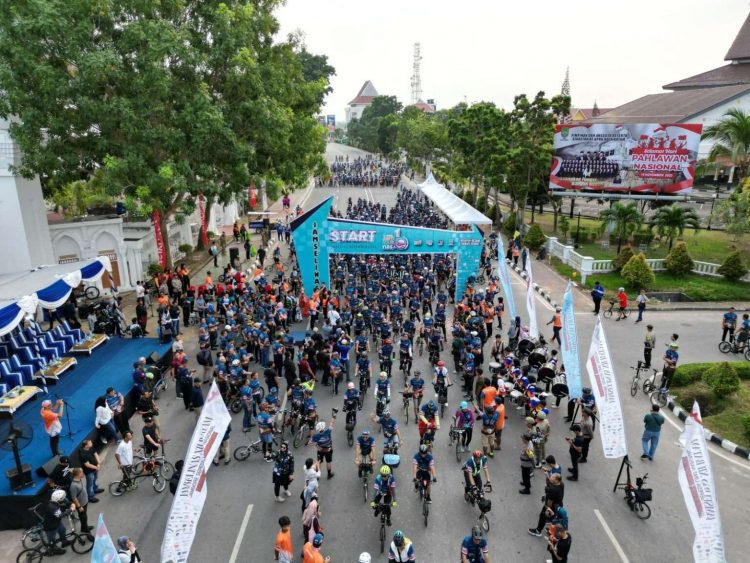 Jamselinas ke-12, Kota Batam Dipadati Ribuan Pesepeda Lipat Mancanegara