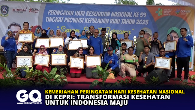Kemeriahan Peringatan Hari Kesehatan Nasional di Kepri: Transformasi Kesehatan untuk Indonesia Maju