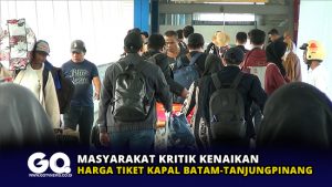 Masyarakat Kritik Kenaikan Harga Tiket Kapal Batam-Tanjungpinang