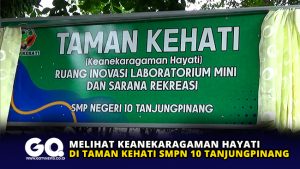 Melihat Keanekaragaman Hayati di Taman Kehati SMPN 10 Tanjungpinang
