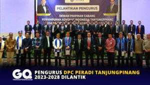 Pengurus DPC Peradi Tanjungpinang 2023-2028 Dilantik