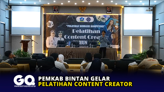 Pemkab Bintan Gelar Pelatihan Content Creator