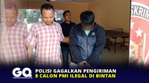 Polisi Gagalkan Pengiriman 8 Calon PMI Ilegal di Bintan