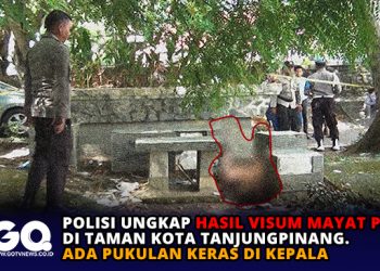 Polisi Ungkap Hasil Visum Mayat Pria di Taman Kota Tanjungpinang, Ada Pukulan Keras di Kepala