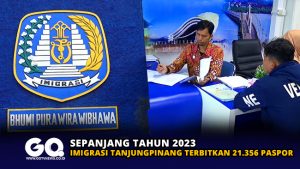 Sepanjang Tahun Ini, Imigrasi Tanjungpinang Terbitkan 21.356 Paspor