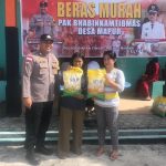 Bhabinkamtibmas Gelar Pasar Beras Murah di Pulau Terluar Bintan