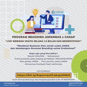 Asparnas Kepri Memberikan Beasiswa untuk 5.000 Peserta Belajar Bahasa Inggris