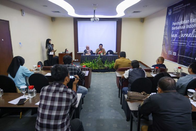 20 Wartawan di Kepri Ikuti Pelatihan Peningkatan Kemahiran Berbahasa